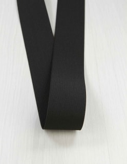 KUMINAUHA PEHMEÄ 40mm 50m musta