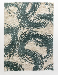 SILMUKAT -matto 140x200 cm tummanturkoosi