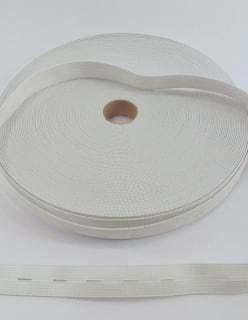 REIKÄKUMINAUHA 18mm valkoinen