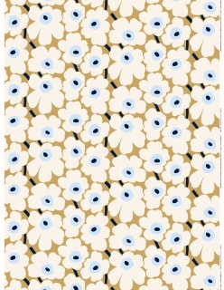 PIENI UNIKKO akryylipinnoitettu puuvillakangas beige