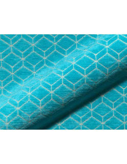 RETRO -chenille vaaleaturkoosi