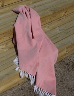 STONE HAMAM -pyyhe vaaleanpunainen