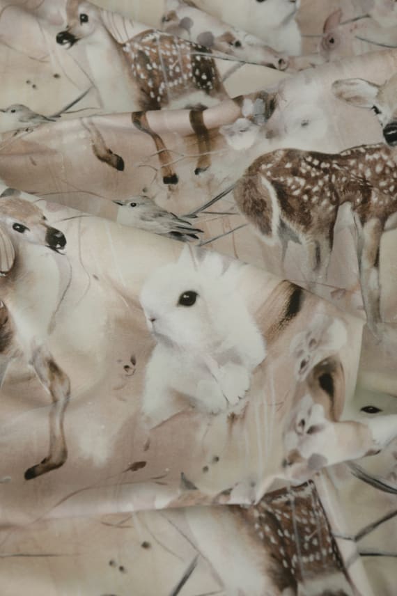 SATUMETSÄ -trikoo vaaleabeige