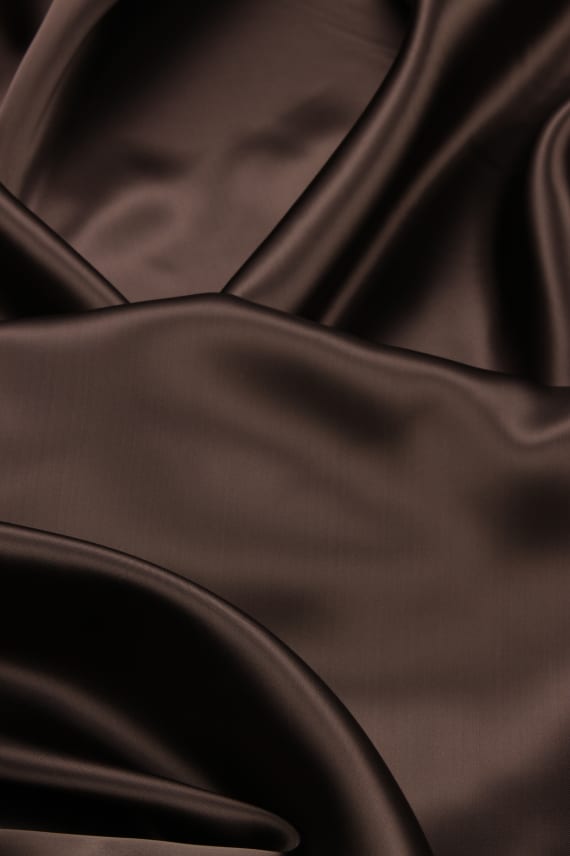 OSLO -satiini tummanruskea