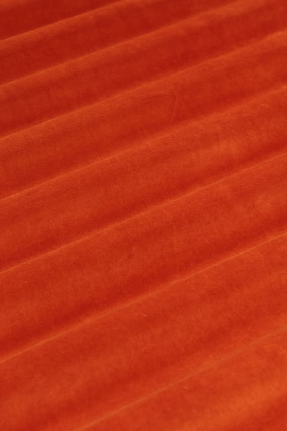 NICKY-samettitrikoo tummaoranssi