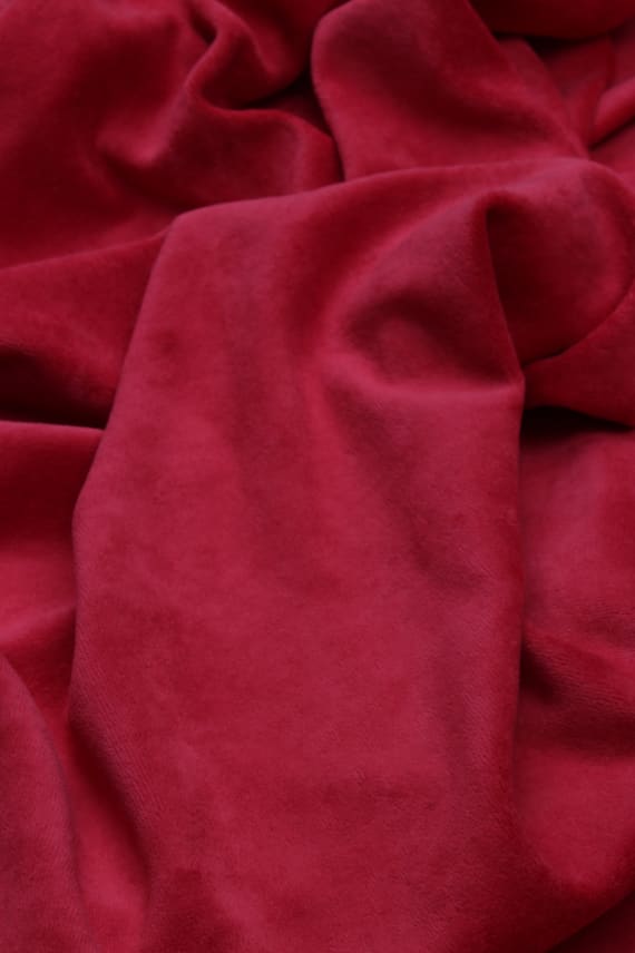 NICKY-samettitrikoo tummanpunainen