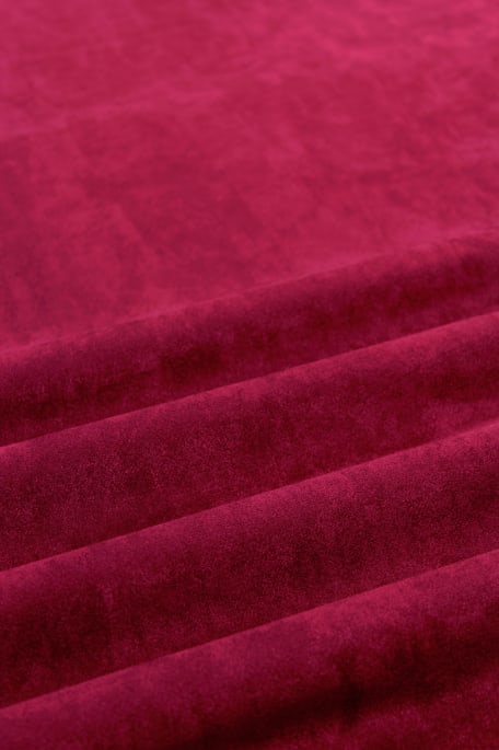 SUEDE paksu tummanpunainen