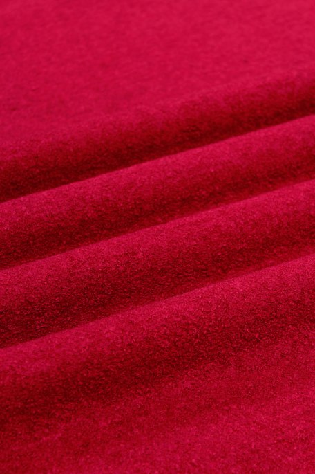 WOOL BOUCLE punainen