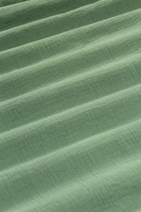 TUULI -double gauze tummanvihreä