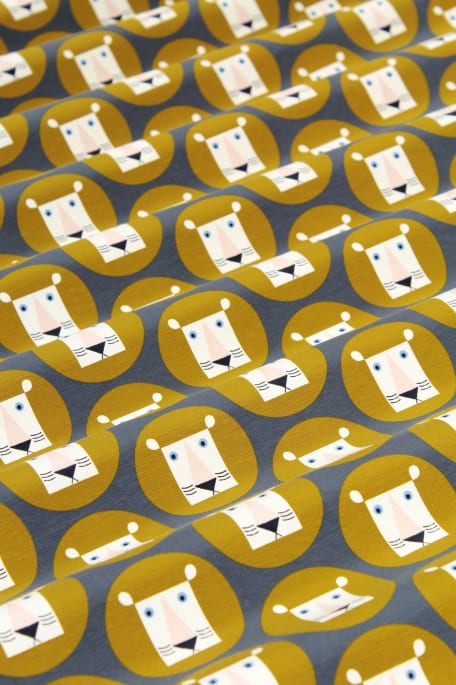 JELLONA -luomupuuvilla tummaharmaa