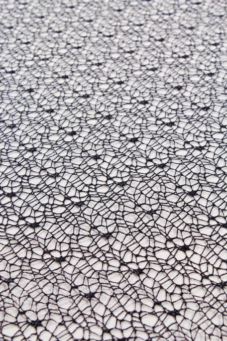 GLITTER -verkko musta