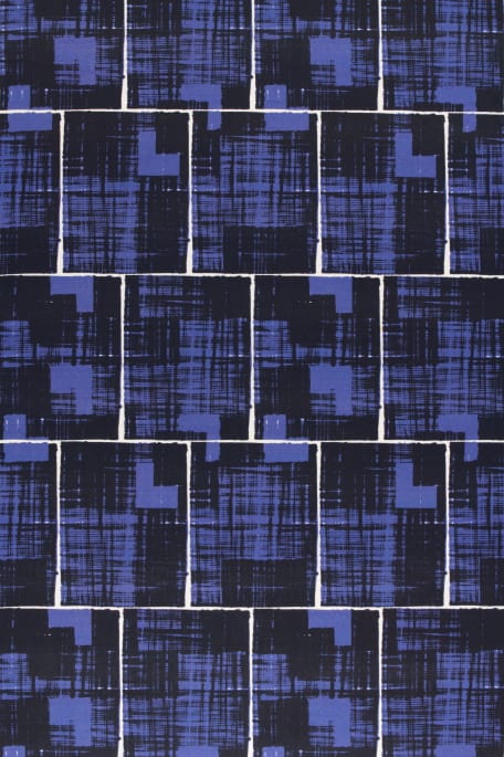 KATKAISTU KANGAS tummansininen