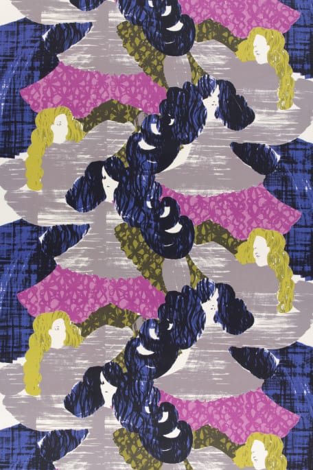 JOHANNA JA HOMSANTUU tummansininen