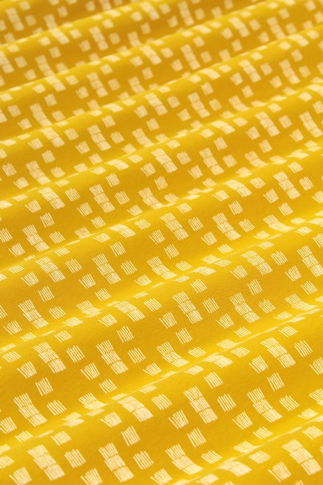 FUNKY STRIPES tummakeltainen