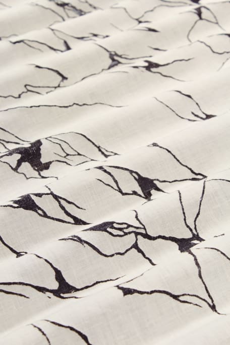 GRAPHIC FLOWER valkoinen