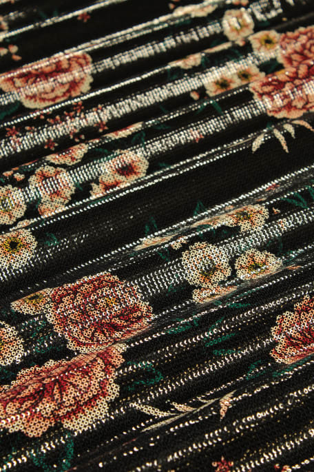 ROSE - paljetti punainen