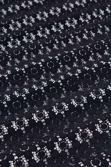 COTTON LACE-AY 5 musta