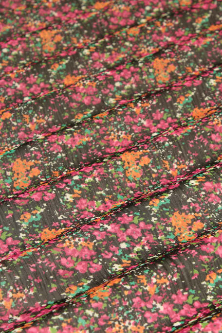 KUKKA -sifonki aniliininpunainen