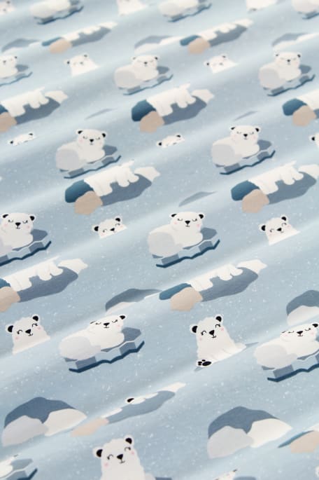 ILOINEN JÄÄKARHU vaaleansininen