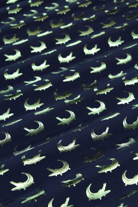 METALLICROCO tummansininen