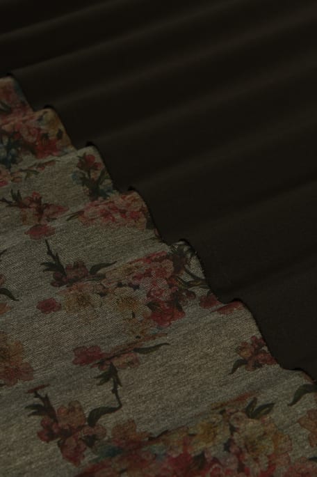 MISTY FLOWERS PUNTO harmaa