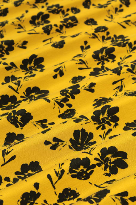 TEODORA tummakeltainen