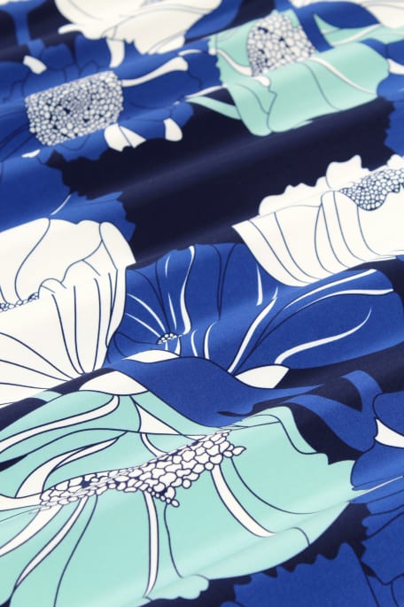 FLOWER POWER 2 tummansininen