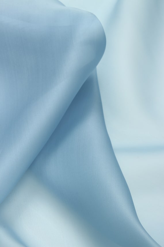 DORIS -silkkiorganza vaaleansininen