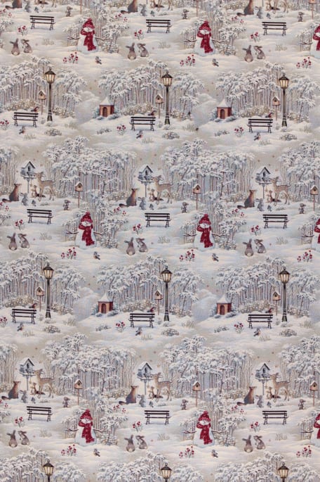 TALVEN IHME -gobeliini harmaa