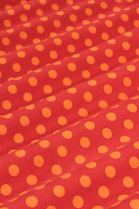 BIG DOTS -college punainen