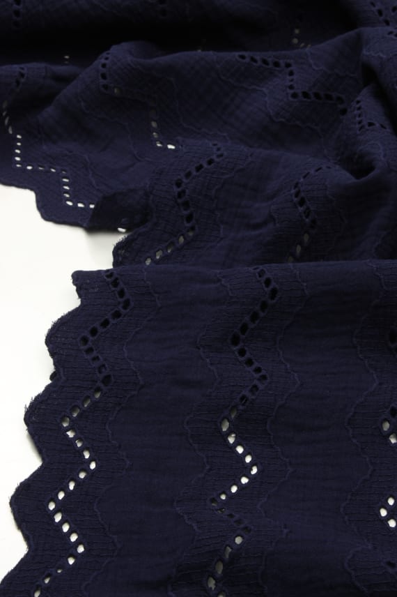 ESMAE -double gauze tummansininen