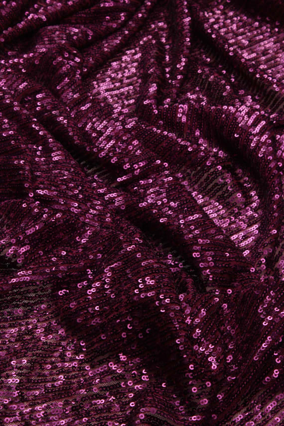 BERIT -paljetti aniliininpunainen