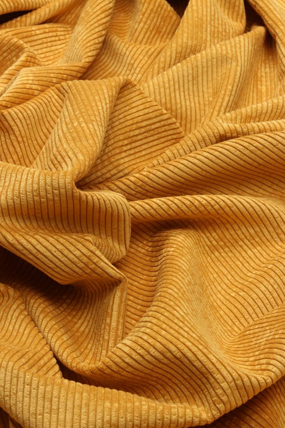 FANCY -sametti tummakeltainen