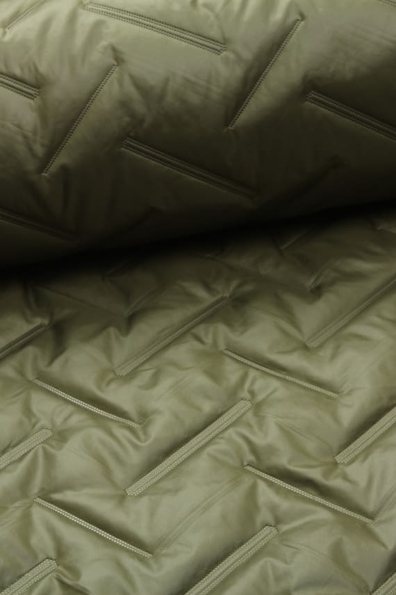 VIRNA -tikkikangas tummanvihreä