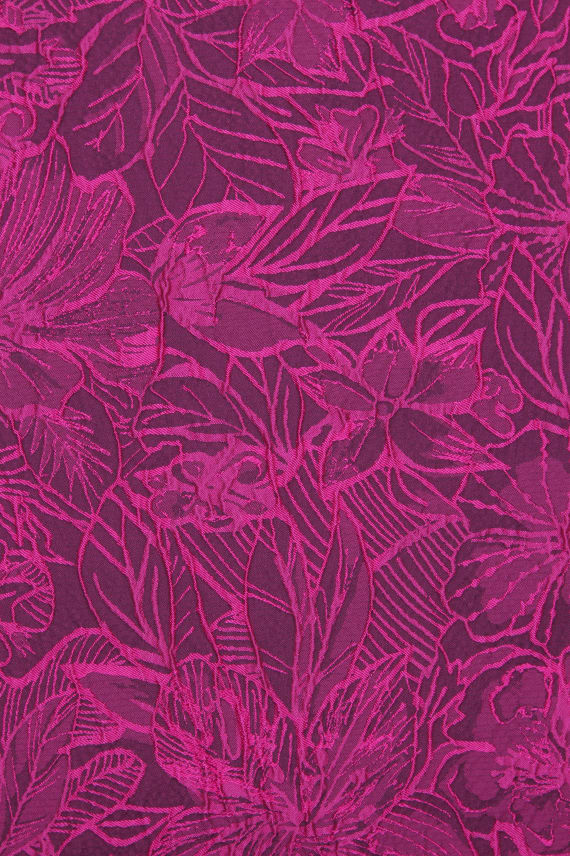 JACQUARD FLORAL aniliininpunainen