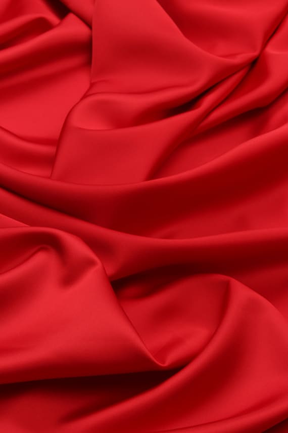 LUX SATIN STRETCH punainen