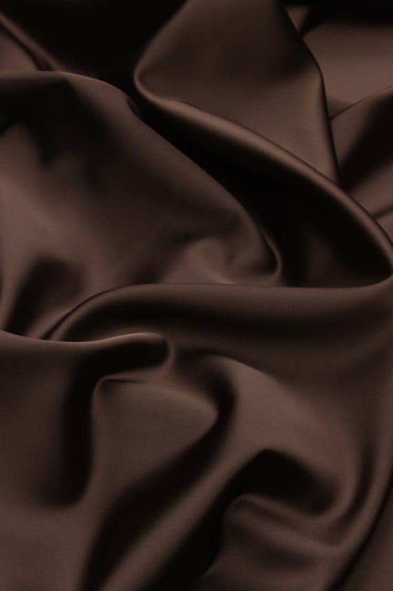 LUX SATIN STRETCH tummanruskea