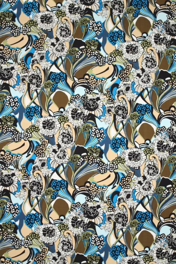 FLOWER GEOMETRIC kirjava