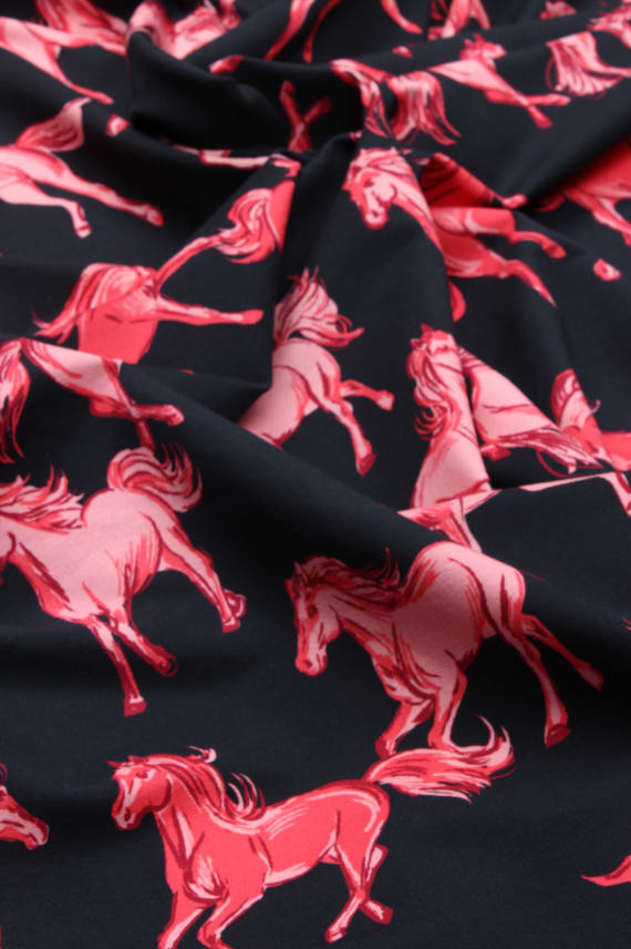 WILD HORSES -college tummansininen