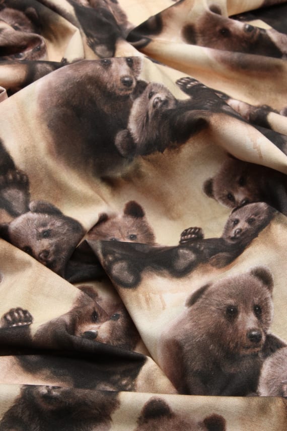 BABY BEARS -trikoo ruskea