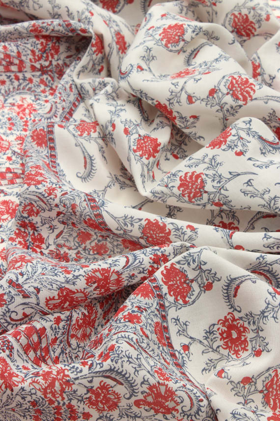 CLASSIC FLOWERS valkoinen