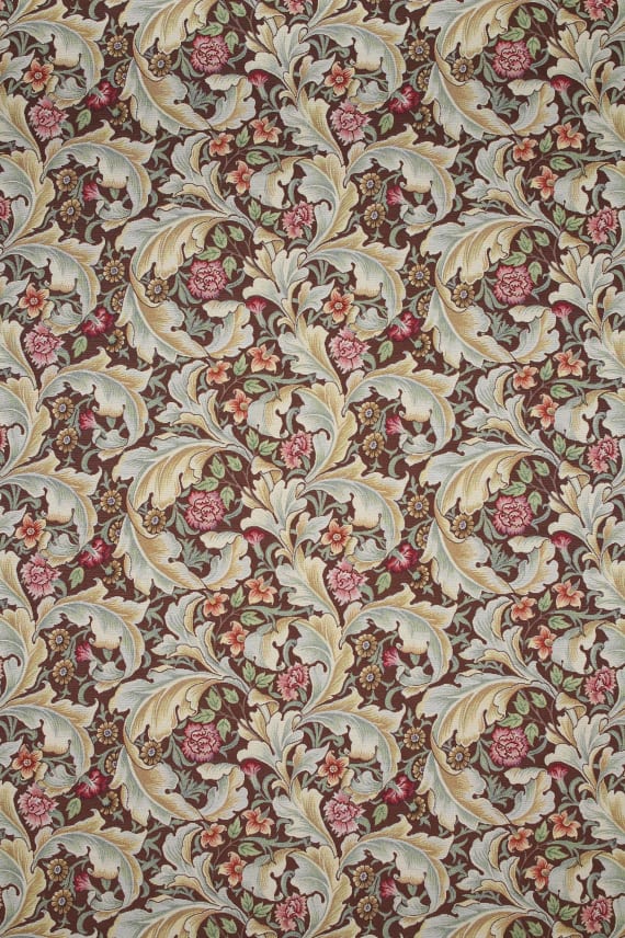 LEHVÄ -gobeliini viininpunainen