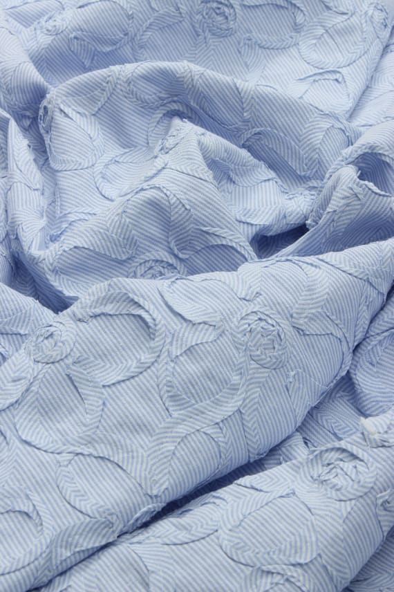 ENNA -brodeerattu vaaleansininen