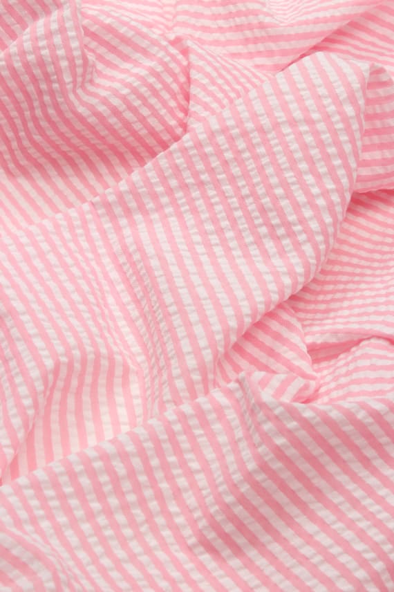 RAITA SEERSUCKER vaaleanpunainen