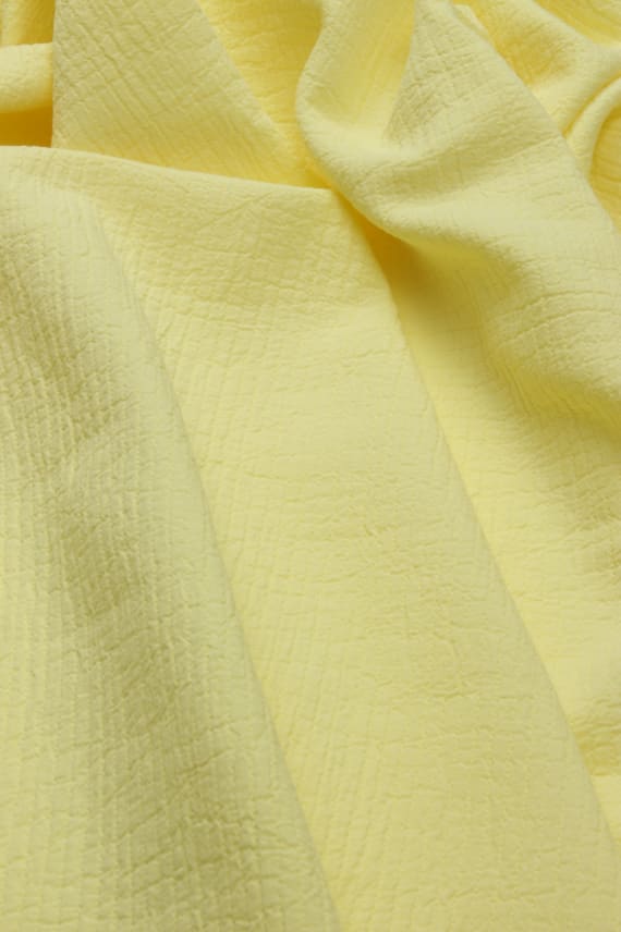 TUIJA -seersucker vaaleakeltainen