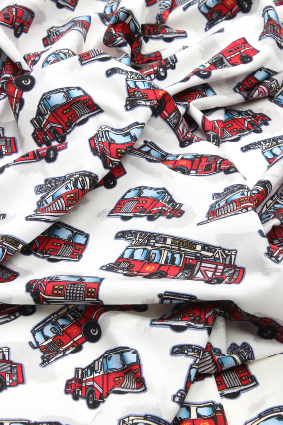 FIRETRUCK -trikoo valkoinen