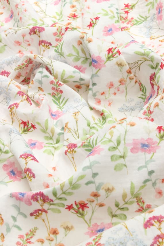 VARPU -double gauze vaaleanpunainen