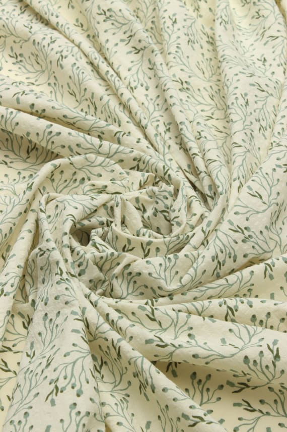 HENNI -seersucker vihreä