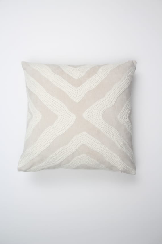 AALLOKKO -tyynynpäällinen beige