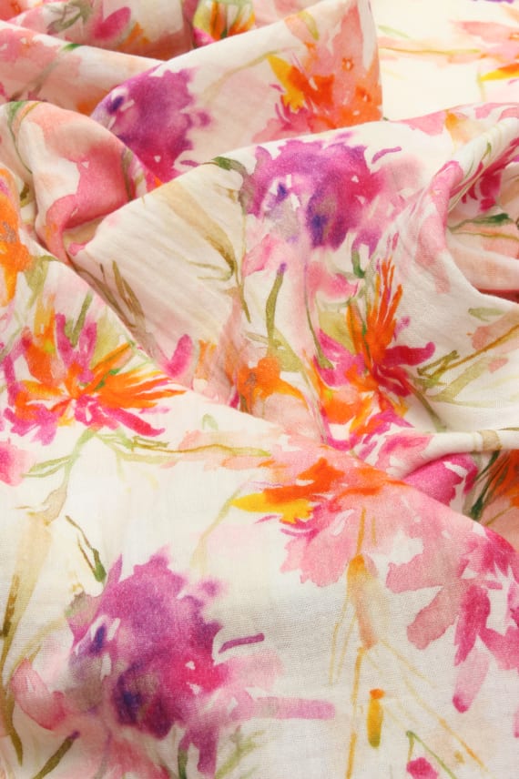 KUKAT -double gauze aniliininpunainen